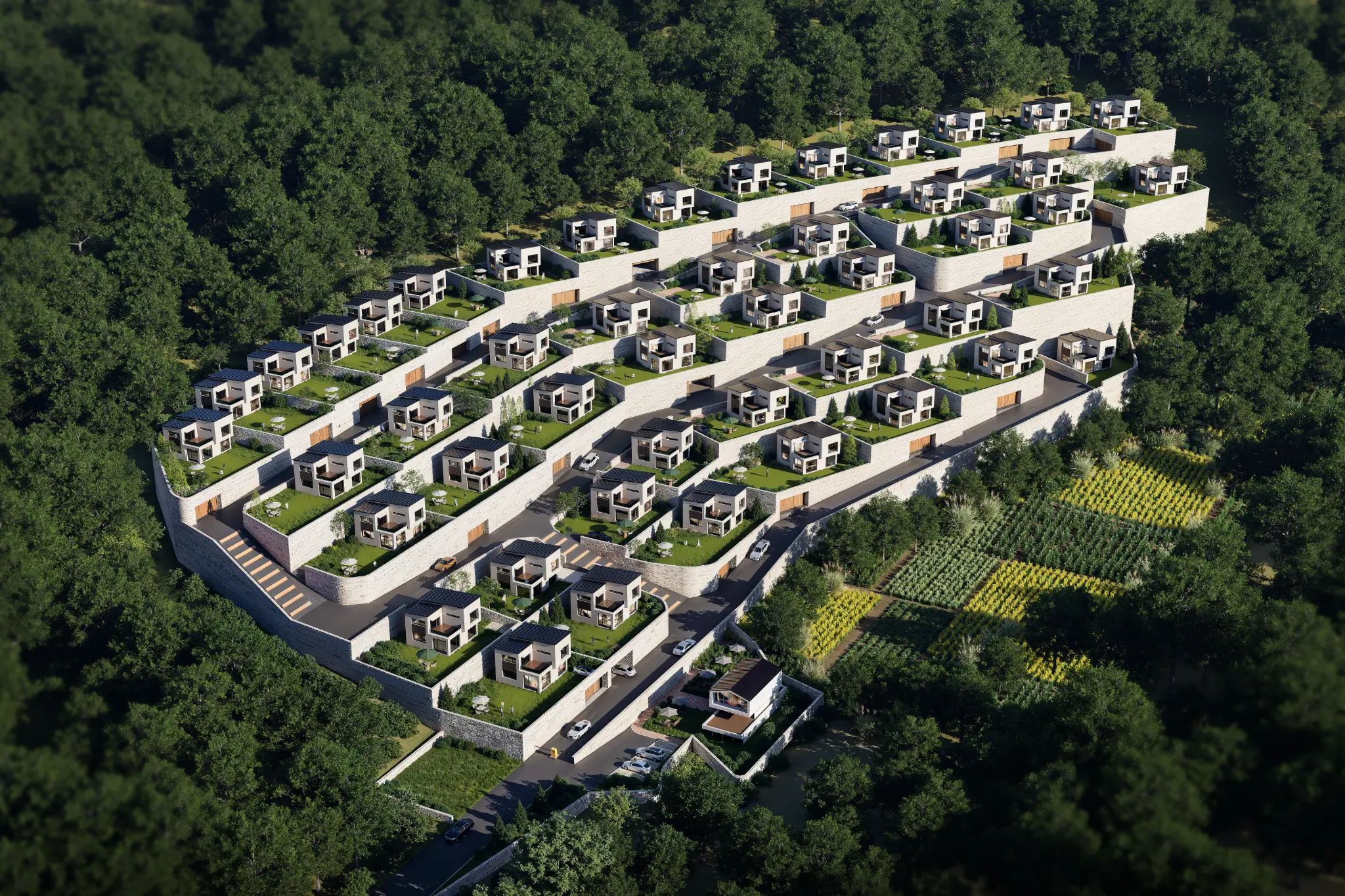 하비린트 지행 1차 조감도